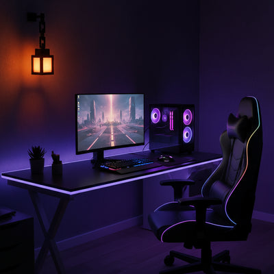 PixelGlow™ RGB Pixel Night Light – 16-Color Rechargeable LED Ambient Lamp